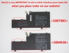 Аккумуляторы для ноутбуков hp Elitebook x360 1030 g2(x3u21av) 11.55V 4935mAh