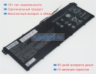 Аккумуляторы для ноутбуков acer Swift 5 sf514-52t-83u3 7.6V 4870mAh