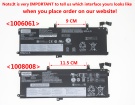 Аккумуляторы для ноутбуков lenovo Thinkpad t590-20n40009cx 11.52V 4950mAh