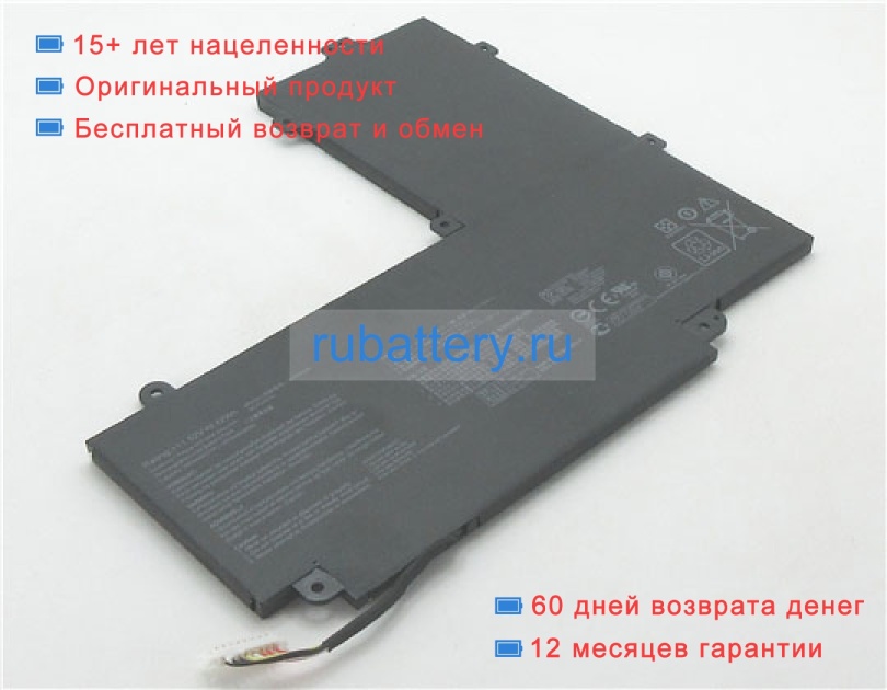 Аккумуляторы для ноутбуков asus Vivobook flip 12 tp203nah 11.52V 3653mAh - Кликните на картинке чтобы закрыть