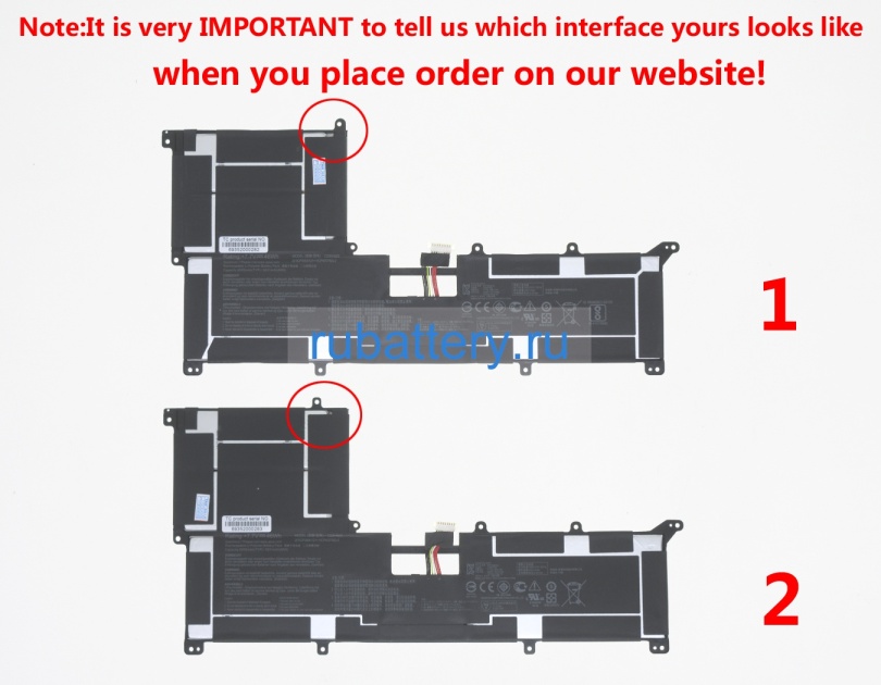 Asus 0b200-02400100 7.7V 6005mAh аккумуляторы - Кликните на картинке чтобы закрыть