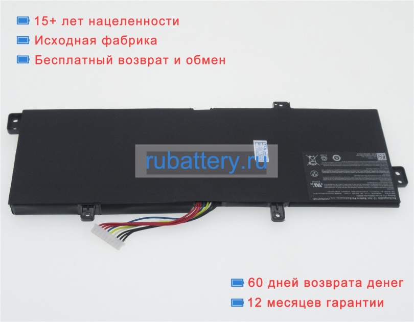Аккумуляторы для ноутбуков thunderobot 911 targa-b85 11.4V 5300mAh - Кликните на картинке чтобы закрыть