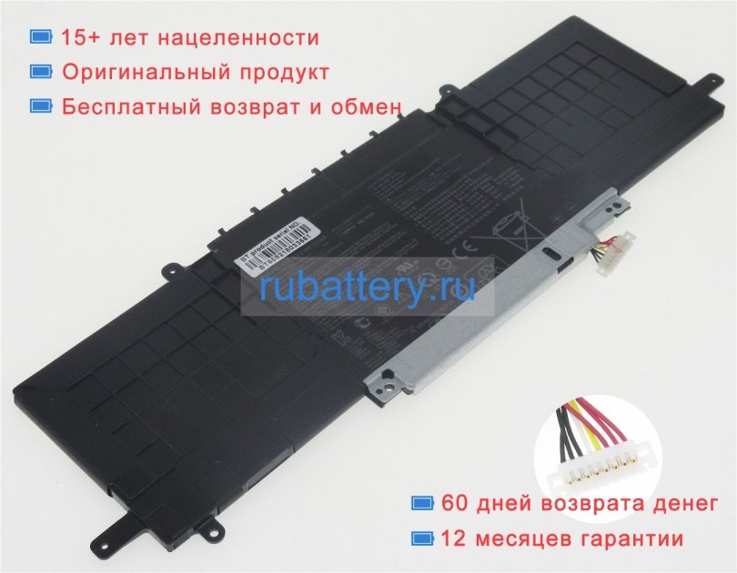 Аккумуляторы для ноутбуков asus Zenbook ux333fa-dh51 11.55V 4335mAh - Кликните на картинке чтобы закрыть