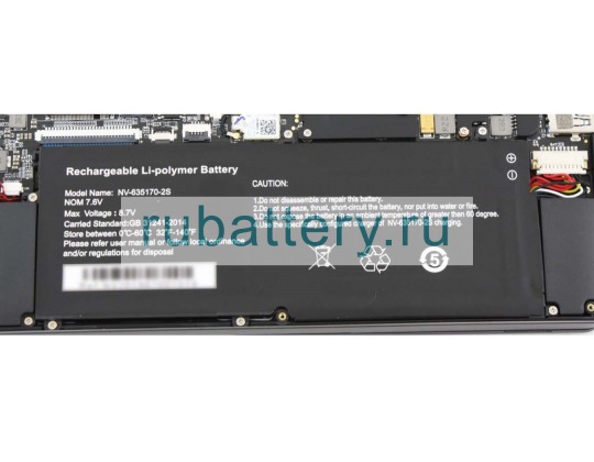 Аккумуляторы для ноутбуков chuwi Minibook cwi526 7.6V 3500mAh - Кликните на картинке чтобы закрыть