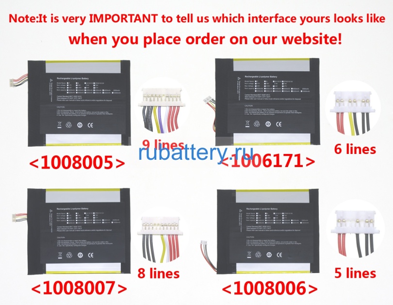 Аккумуляторы для ноутбуков chuwi Chuwi hi13 13.5 7.6V 5000mAh - Кликните на картинке чтобы закрыть