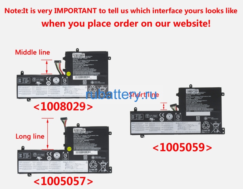 Lenovo 5b10w67295 11.55V 4965mAh аккумуляторы - Кликните на картинке чтобы закрыть