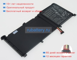 Аккумуляторы для ноутбуков asus Ux501jw-fi177t 15.2V 4400mAh