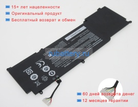 Аккумуляторы для ноутбуков clevo N151zu 15.4V 3454mAh
