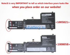 Аккумуляторы для ноутбуков lenovo Ideapad 5-15iil05 81yk00tsiv 15.2V 4630mAh