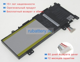 Аккумуляторы для ноутбуков asus Vivobook l203na-fd037ts 7.6V 5000mAh