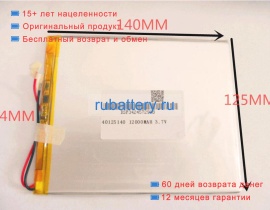 Other 40125140 3.7V 12000mAh аккумуляторы