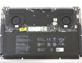 Аккумуляторы для ноутбуков razer Book 13 fhd 11.55V 4762mAh