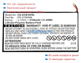 Аккумуляторы для ноутбуков other Iconia tab 10 a3-a40-n68r 3.7V 5700mAh